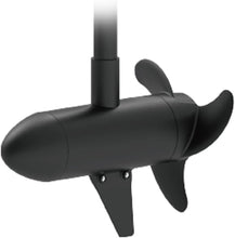 Load image into Gallery viewer, AQUOS Haswing Cayman T 12V 55LBS 39 inch Electric Transom Trolling Motor with 2.4 G Remote Control and Wireless Foot Control for Fishing Boat Bass Boat Inflatable Boat