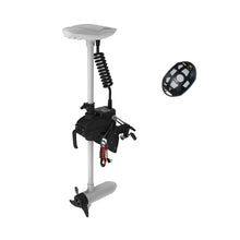 Load image into Gallery viewer, AQUOS Haswing 12V 55LBS 26inch Shaft 2.4 G Remote Transom Trolling Motor Freshwater and Saltwater Use Fishing Boat Kayak
