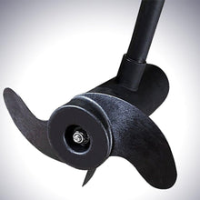 Load image into Gallery viewer, AQUOS Black Haswing CaymanB 24V 80LBS 48inch Shaft Electric Bow Mount Trolling Motor with Remote Control