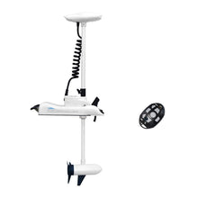 Load image into Gallery viewer, AQUOS White Haswing Cayman 12V 55LBS 48" Shaft Bow Mount Electric Trolling Motor Portable, Variable Speed for Bass Fishing Boats Freshwater and Saltwater Use, Quiet Operation