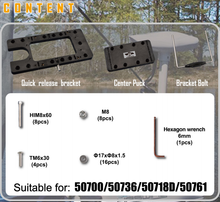 Load image into Gallery viewer, Haswing Quick Release Bracket for Bow Mount Trolling Motor