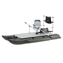 Load image into Gallery viewer, AQUOS Heavy-Duty for Two Series 11.5ft Inflatable Pontoon Fishing Boat