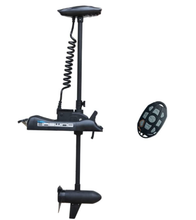 Load image into Gallery viewer, AQUOS  Black Haswing CaymanB 24V 80LBS 48 inch Shaft Electric Bow Mount Trolling Motor with Remote Control