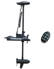 Load image into Gallery viewer, AQUOS Black Haswing Cayman 24V 80LBS 54" Shaft Bow Mount Electric Trolling Motor Portable, Variable Speed for Bass Fishing Boats Freshwater and Saltwater Use, Energy Saving, Precise Control, Quiet Operation