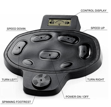 Load image into Gallery viewer, AQUOS Black Haswing Cayman 24V 80lbs 48inch Bow Mount Electric Trolling Motor Lightweight, Variable Speed, with Foot Control/Quick Release Bracket for Bass Fishing Boats Freshwater and Saltwater Use, quiet operation