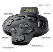 Load image into Gallery viewer, AQUOS Black Haswing Cayman trolling motor accessories Foot Controller/Foot Pedal Wired for BM Electric Trolling Motor on Bass Fishing, Bass Boat, Jon Boat, Pontoon Boat, Inflatable Boat, Not for GPS Motor