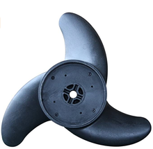 Load image into Gallery viewer, AQUOS Black Haswing Cayman trolling motor accessories 3 Blade Propeller for 55 LBS Trolling Motors