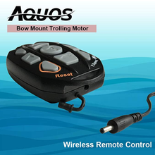 Load image into Gallery viewer, AQUOS Black Haswing Cayman trolling motor accessories Wireless Remote Control for 12V 55LBS or 24V 80LBS Trolling Motor Not for GPS Motor