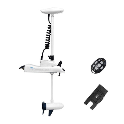 Haswing CaymanB 12V 55LBS 54in Bow Mount Trolling Motor – Wireless Remote, Quick Release Bracket