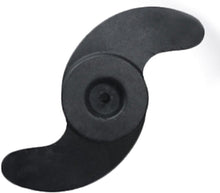 Load image into Gallery viewer, AQUOS Black Haswing Cayman trolling motor accessories 2 Blade Replacement Propeller Suit for Haswing 80 LBS Bow Mount Electric Trolling Motors, Black, 11 Inch Diam
