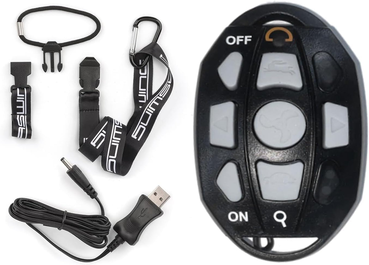 Haswing CaymanB 12V 55LBS 48in Bow Mount Trolling Motor – Wireless Remote