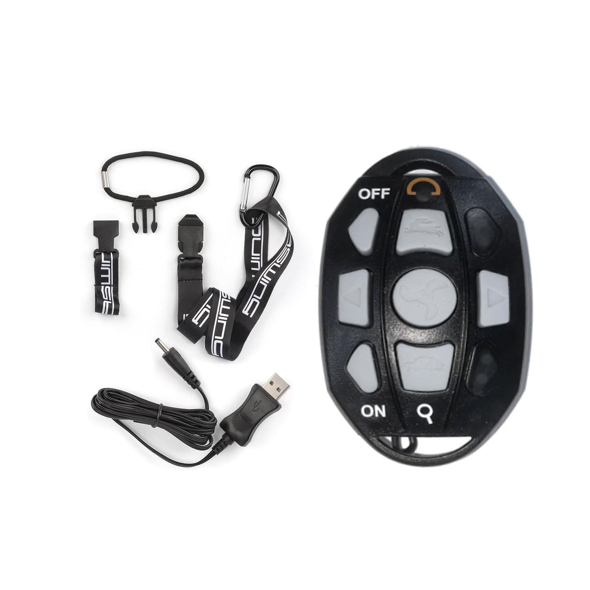 Haswing CaymanB 12V 55LBS 54in Bow Mount Trolling Motor – Wireless Remote