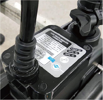 Haswing CaymanT 12V 55LBS 39in Transom Trolling Motor – Wireless Remote & Wireless Foot Control Option