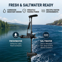 Load image into Gallery viewer, Haswing 12V 55LBS 54in Bow Mount GPS Trolling Motor - Wireless Remote
