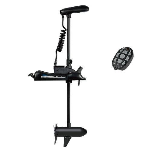 Haswing 12V 55LBS 54in Bow Mount GPS Trolling Motor - Wireless Remote