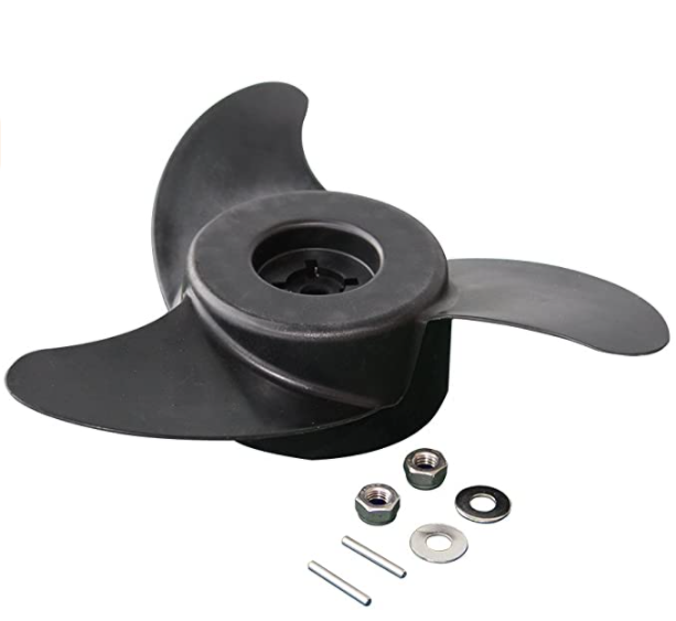 HASWING 55lbs 3-Blade Propeller Replacement for Trolling Motor - Fits 50700, 50703, 50706 & 50736