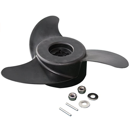 HASWING 55lbs 3-Blade Propeller Replacement for Trolling Motor - Fits 50700, 50703, 50706 & 50736